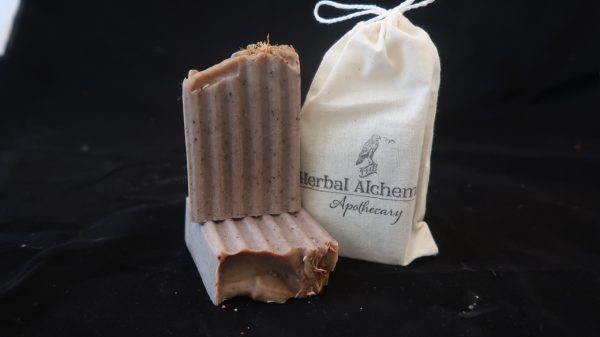 St. John’s Wort, raspberry and white truffle soap