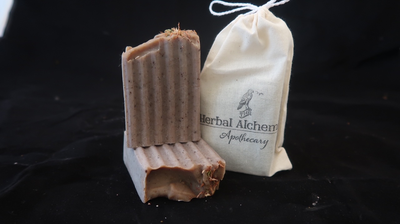 Featured image for “St. John’s Wort, Raspberry and White Truffle Soap”